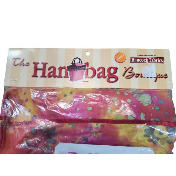 Hancock Fabrics Butterick Kit by the Handbag Boutique #15 Tye Dye Vintage Sealed - Picture 9 of 10